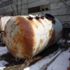 Сборник горизонтальный эмалированный объём 10 м.куб
