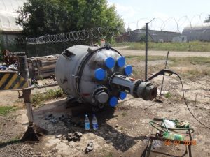 Apparat Stal Jemal S Peremeshivajushhim Ustrojstvom Objom 16 Mkub