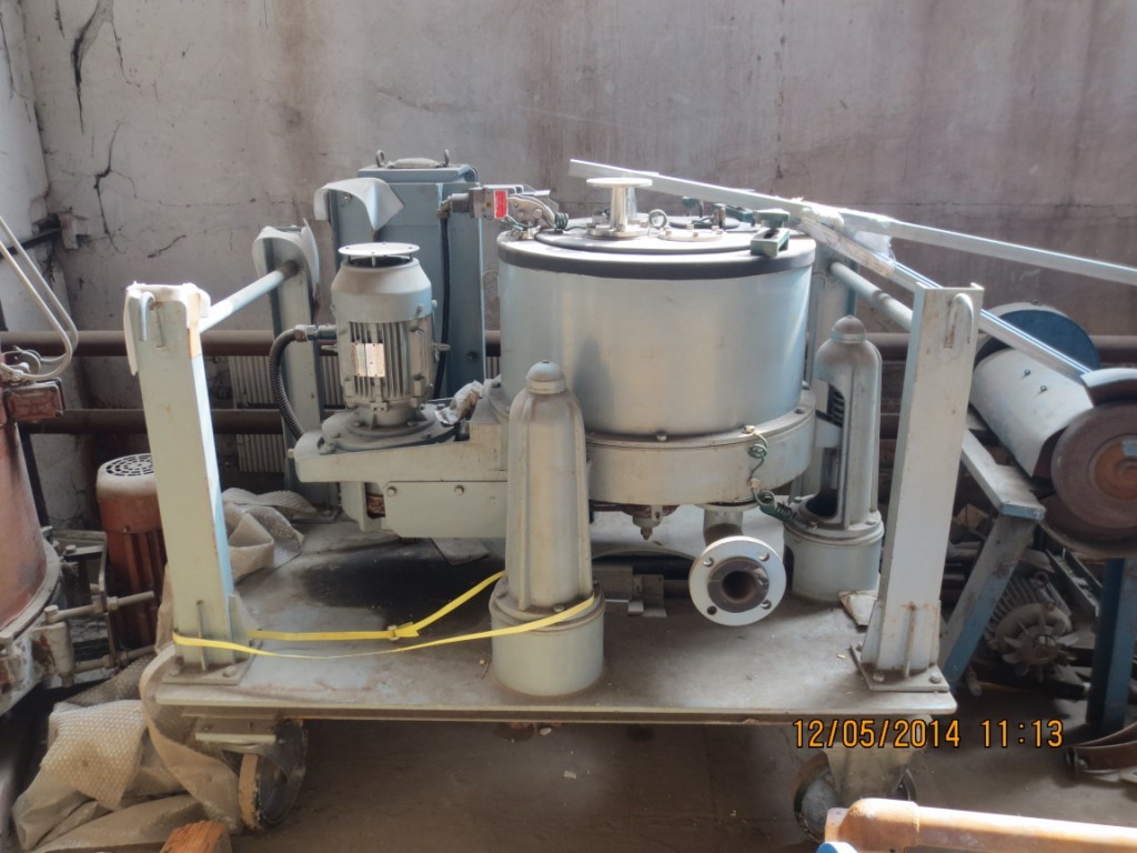 Centrifuga Filtrujushhaja S Nizhnim Privodom Tip O 20