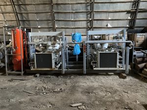 Gazovaja Kompressornaja Stancija Haug Shvejcarija Dlja Proizvodstva Szhatogo Azota