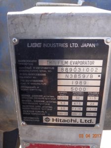 Gorizontalnyj Tonkoplenochnyj Isparitel Tip Nk 40 6