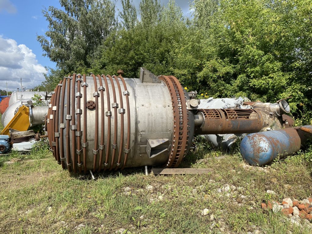 Himicheskij Reaktor So Shnekovym Peremeshivajushhim Ustrojstvom Objom 5 Mkub