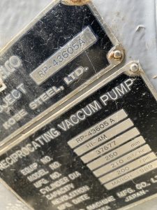 Porshnevoj Vakuumnyj Nasos Tip Hi 4m 7