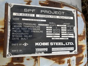 Reaktor Gidroliza Avtoklav