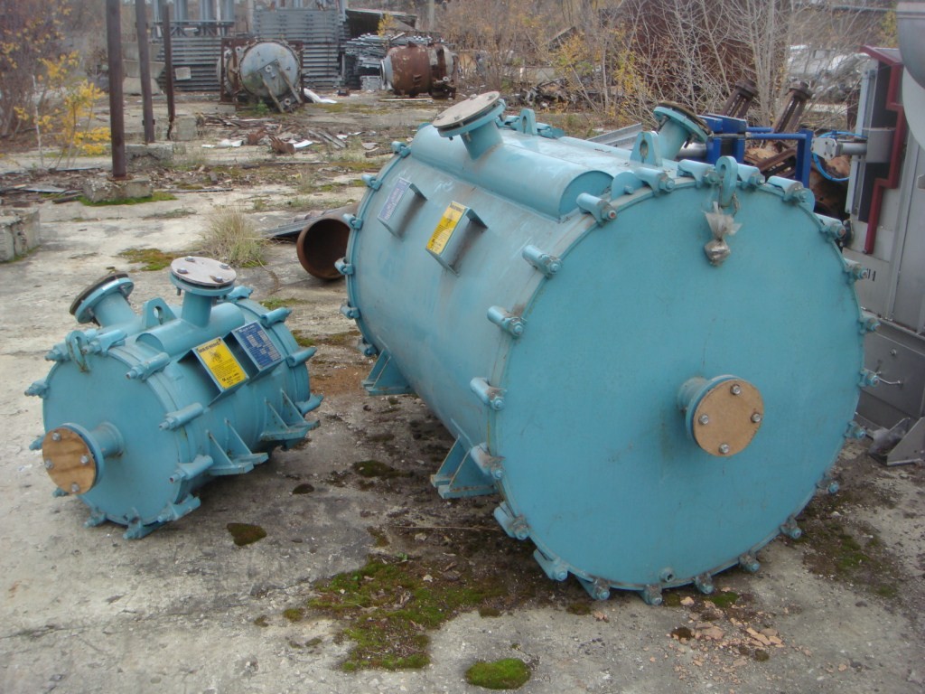 Спиральный теплообменник Alfa Laval F=122 м.кв