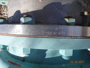 Теплообменник кожухотрбчатый двухходовой F = 27 м.кв.