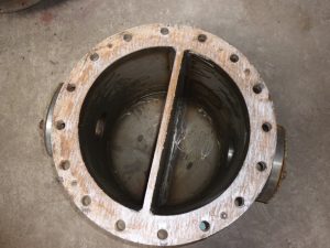 Теплообменник кожухотрбчатый двухходовой F = 27 м.кв.