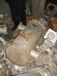 Теплообменник кожухотрубный F = 1,5 м.кв