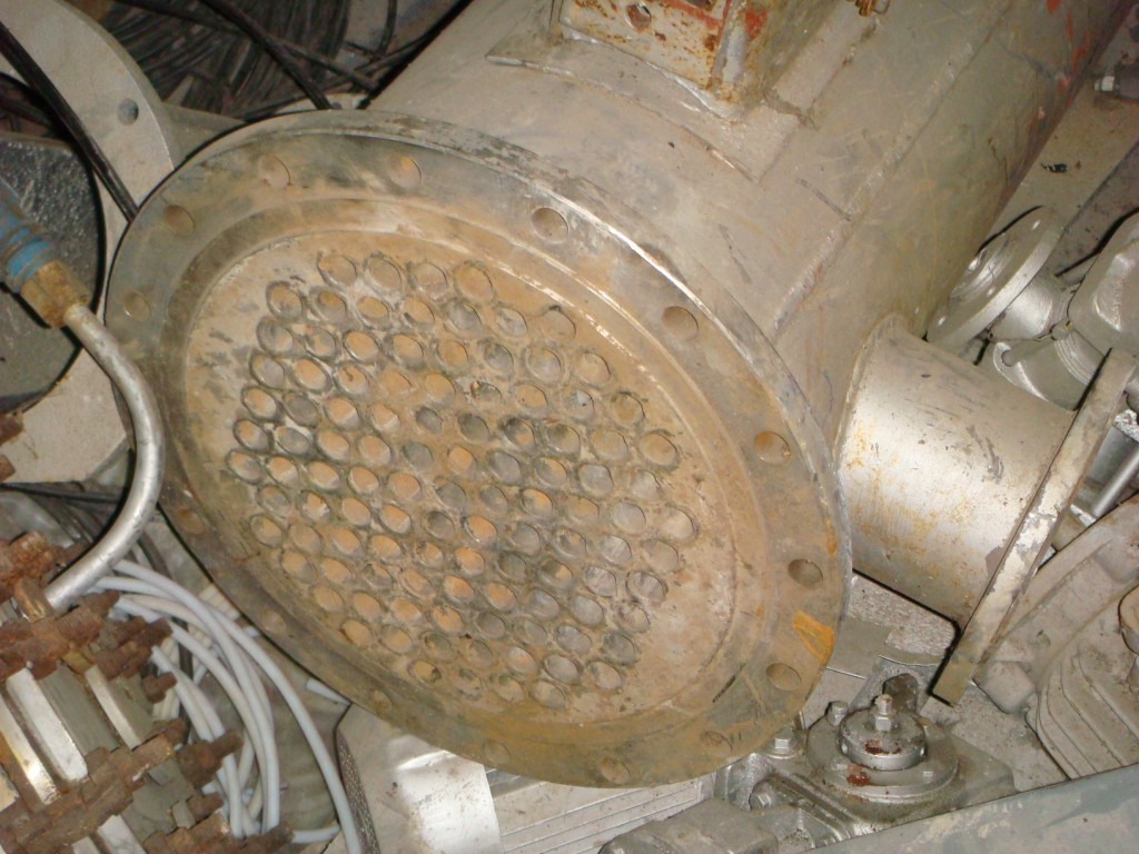 Теплообменник кожухотрубный F = 1,5 м.кв