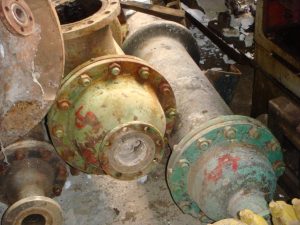 Теплообменник кожухотрубный F = 7,5 м.кв