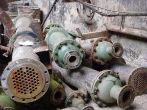 Теплообменник кожухотрубный F = 7,5 м.кв