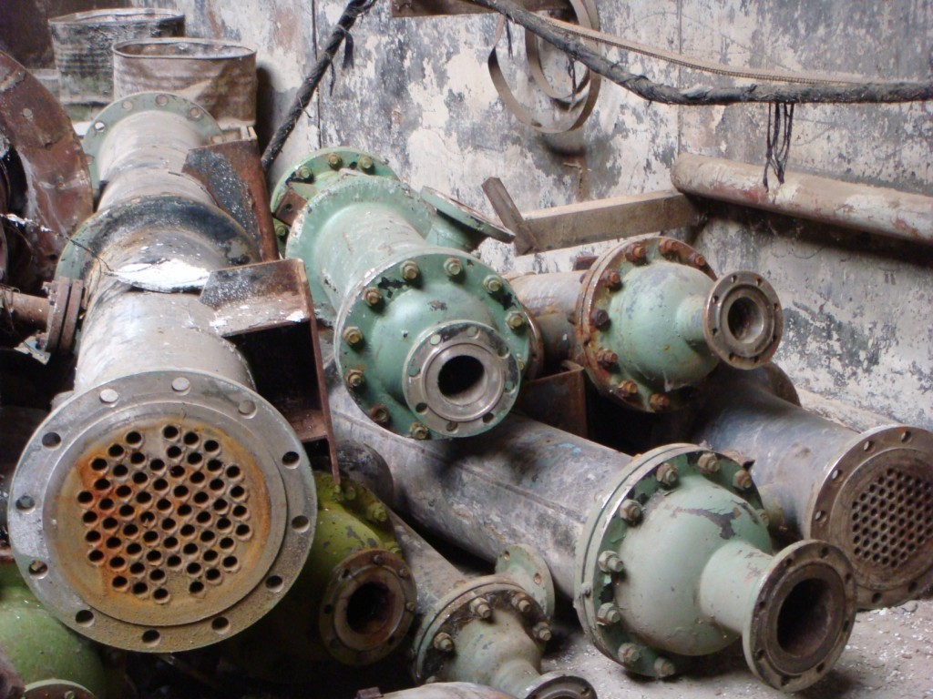 Теплообменник кожухотрубный F = 7,5 м.кв