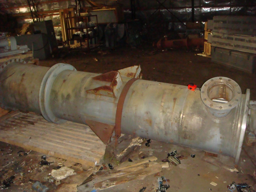 Теплообменник кожухотрубный F=61 м.кв